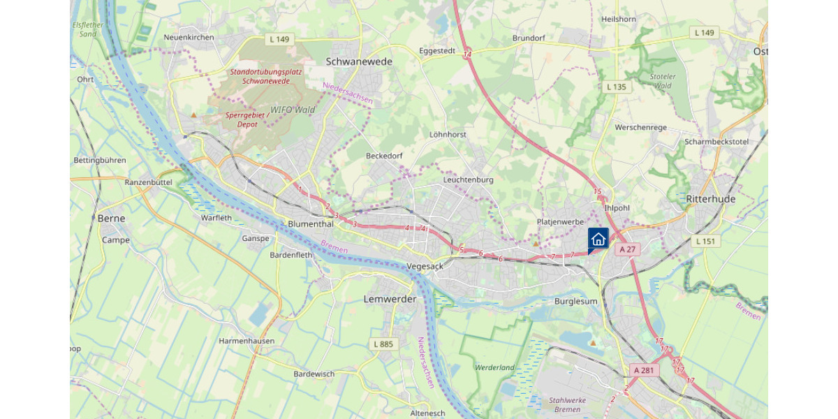 Einfamilienhaus Bremen Lesum - 3 Zimmer, 60 m&sup2;, 125.000&euro; | Angebot:25291480