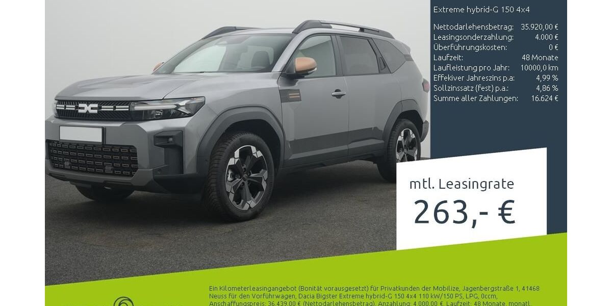 Dacia Bigster 5.000 km 35.330 &euro; Stuhr 28816