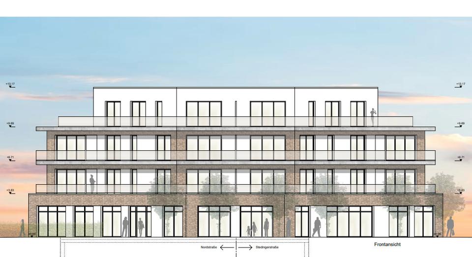 Etagenwohnung Delmenhorst Deichhorst - 2 Zimmer, 80 m&sup2;, 1.120&euro; | Angebot:23165434