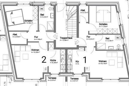 5 Neubau-Wohnungen zur Miete 2 zimmer
