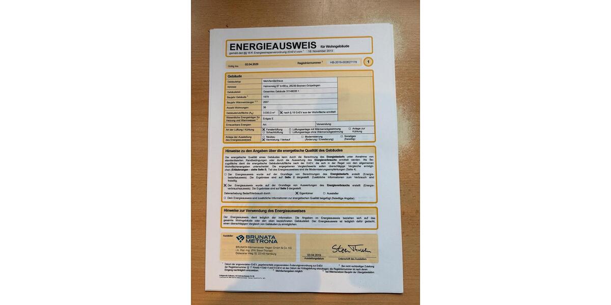 Terrassenwohnung Bremen Burglesum - 2 Zimmer, 60 m&sup2;, 189.999&euro; | Angebot:26992150