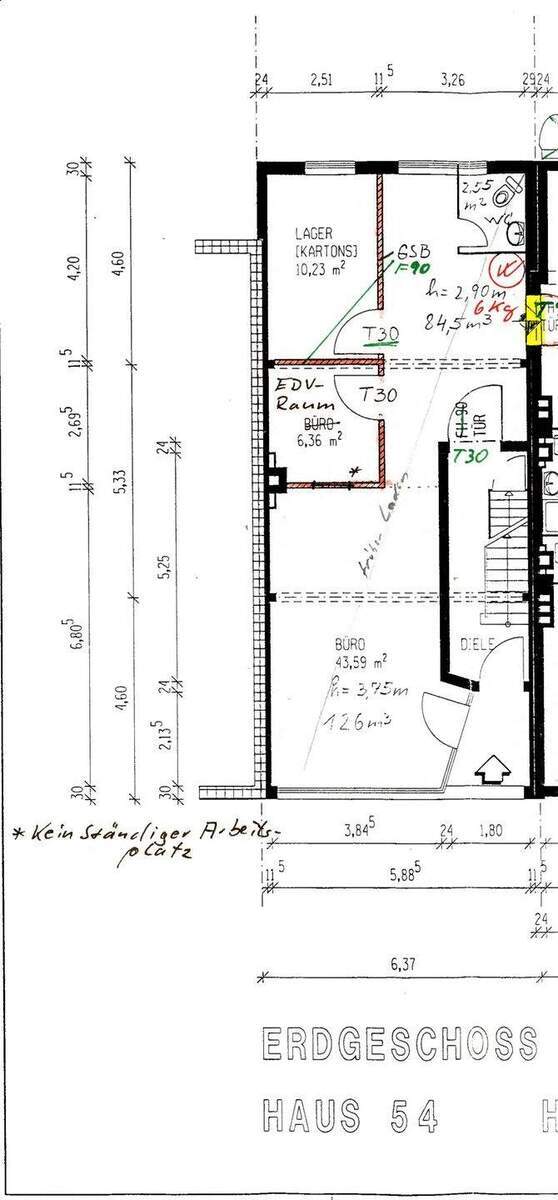 Bürofläche nähe des Weserstadions zimmer