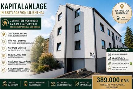 Wohnung Bremen - 3 Zimmer, 102 m&sup2;, 389.000&euro; | Angebot:27113876