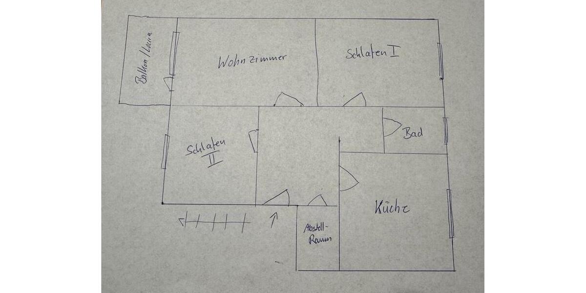 3 ZKB Wohnung Bremen-Huchting 3 zimmer