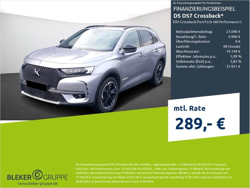 DS Automobiles DS7 (Crossback) 6.626 km 28.680 € Stuhr 28816