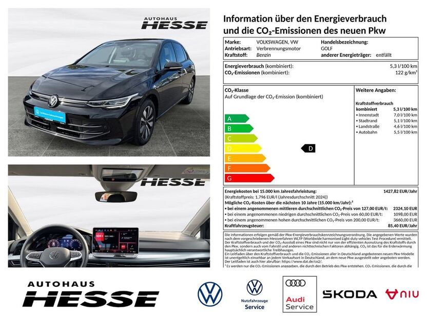 VW Golf 10.886 km 34.990 € Sottrum 27367
