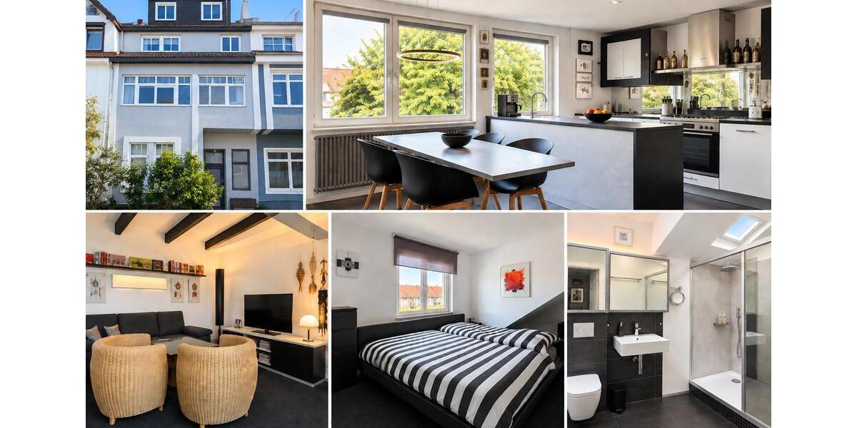Dachgeschoßwohnung Bremen Schwachhausen - 2 Zimmer, 55 m&sup2;, 220.000&euro; | Angebot:27427288