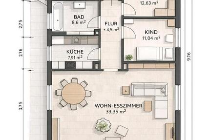 Wohnung Delmenhorst Düsternort - 3 Zimmer, 78 m&sup2;, 720&euro; | Angebot:24817146