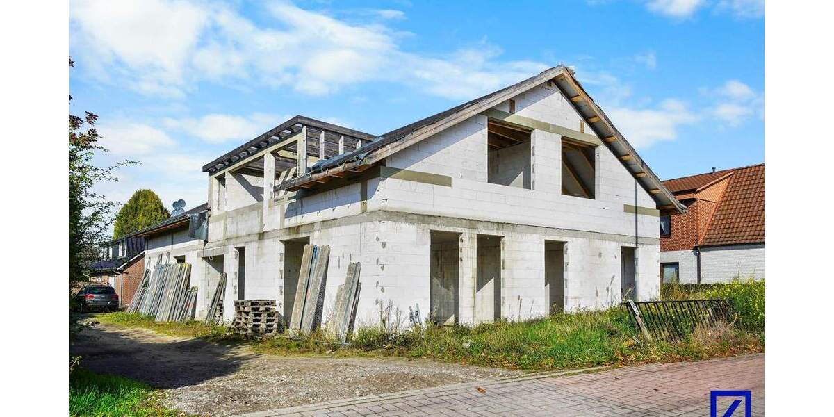 Exklusive 3-Zimmer-Dachgeschosswohnung mit Balkon - Neubau Effizienzhaus 55 in Lilienthal 3 zimmer