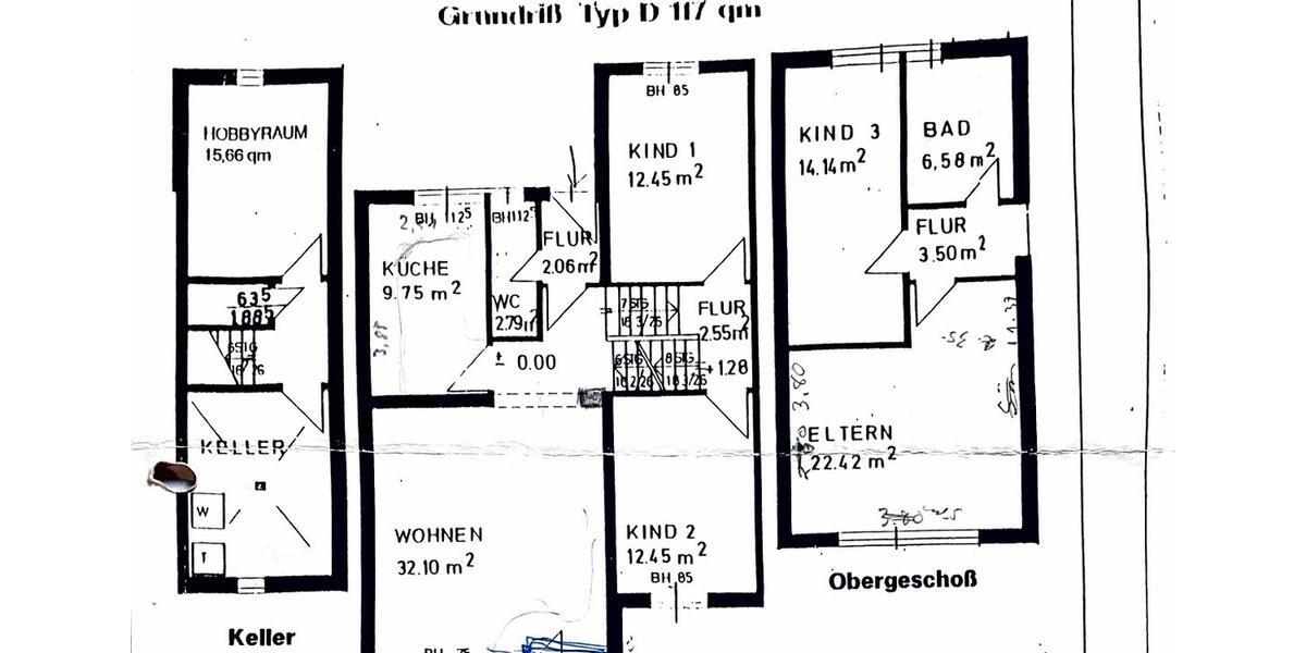 Reihenhaus Osterholz-Scharmbeck Scharmbeck - 5 Zimmer, 146 m&sup2;, 285.000&euro; | Angebot:26545383