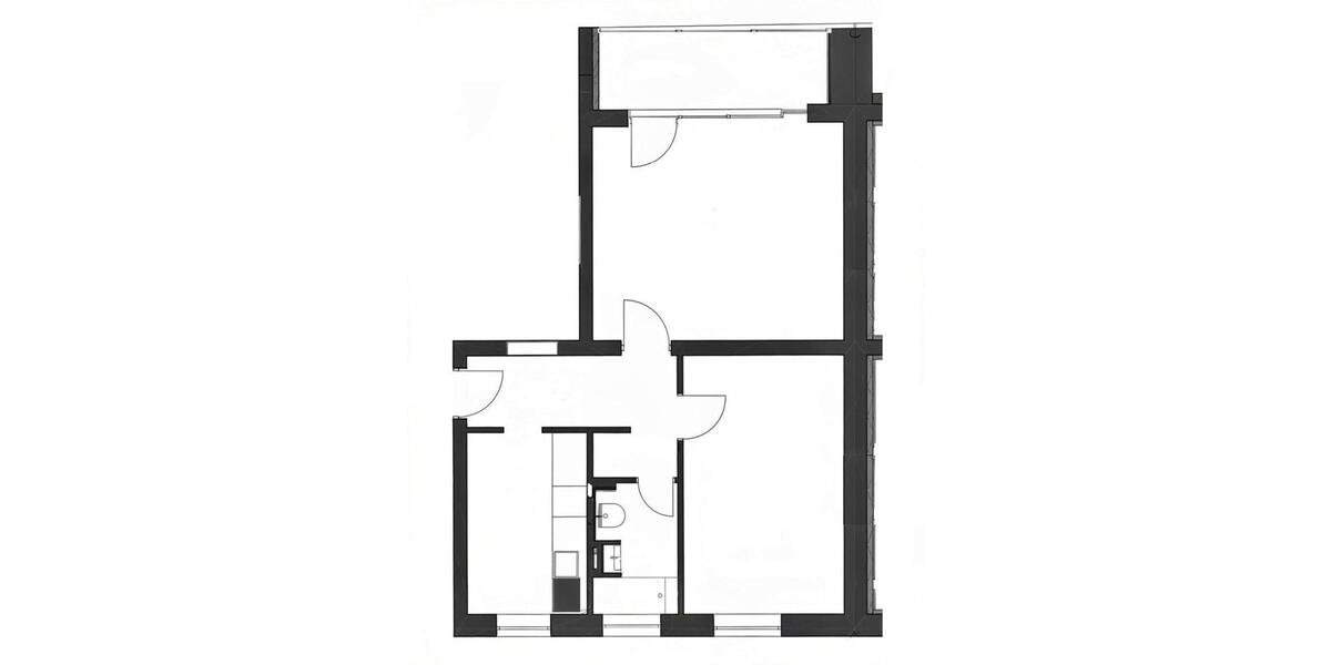 Etagenwohnung Bremen Osterholz - 2 Zimmer, 53 m&sup2;, 200.000&euro; | Angebot:25633225