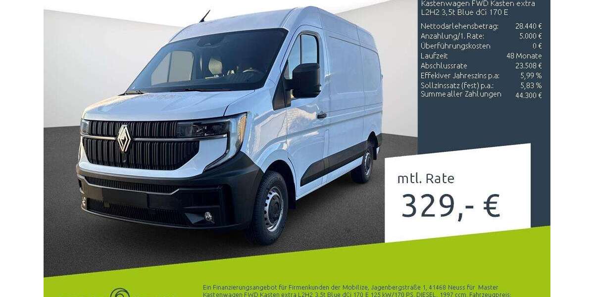 Renault Master 7.560 km 33.440 &euro; Stuhr 28816