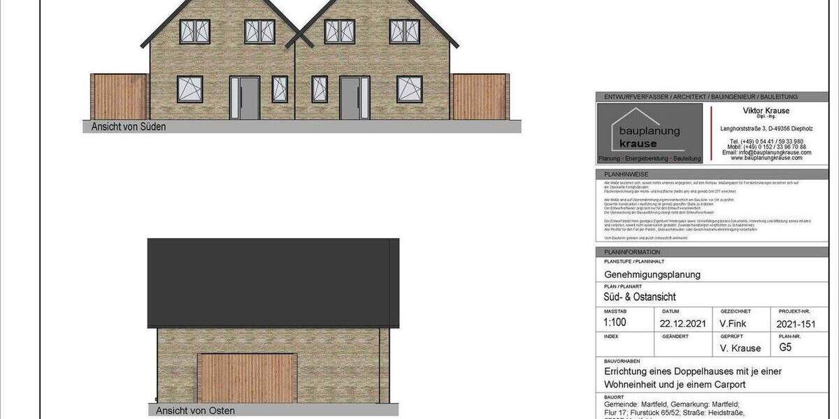 Grundstück Martfeld - 114.950&euro; | Angebot:24778393