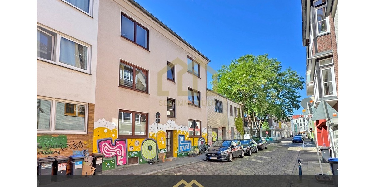 Steintor: MFH mit 8 Apartments 2 Terrassen + 3 Balkonen + Dachterrasse mit einem Faktor von 19 - Mehrfamilienhaus, Wohnhaus Bremen Östliche Vorstadt | Angebot:26635099