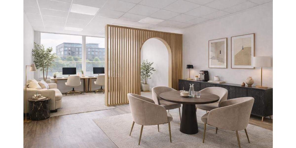 City Repräsentative Gewerbefläche mit Blick auf die Weserpromenade - Arbeiten in Bremer Toplage 1 zimmer