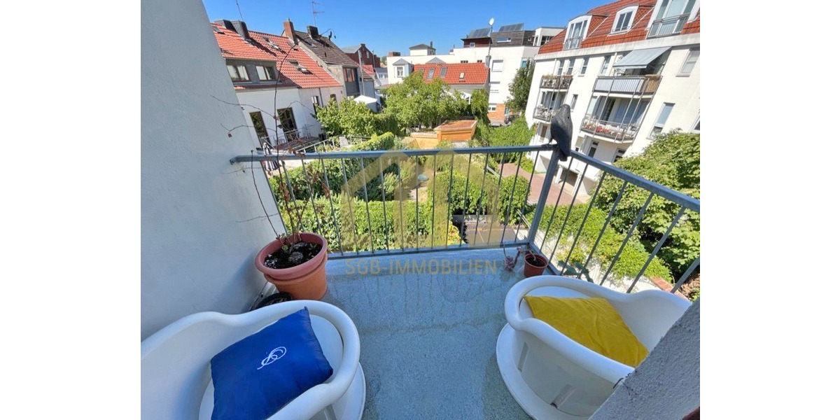 Steintor: MFH mit 8 Wohnungen, 2 Terrassen + 3 Balkonen + Dachterrasse mit einem Faktor von 19 - Mehrfamilienhaus, Wohnhaus Bremen Östliche Vorstadt | Angebot:26635098