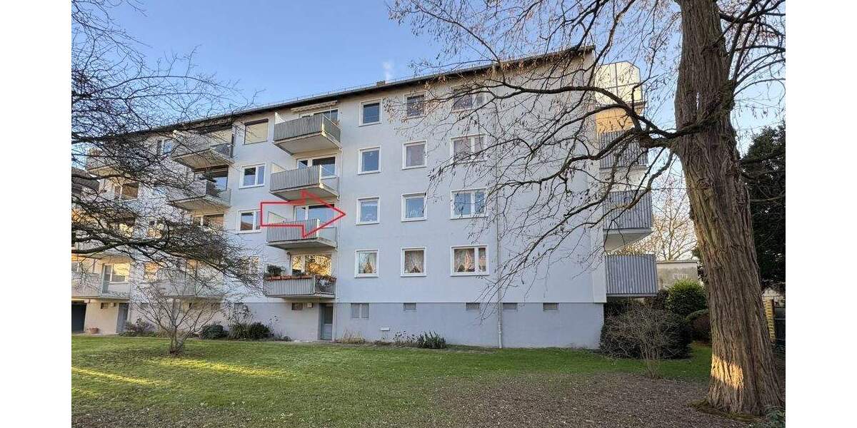 Großzügige Drei-Zimmerwohnung mit Garage in beliebter Wohngegend 3 zimmer