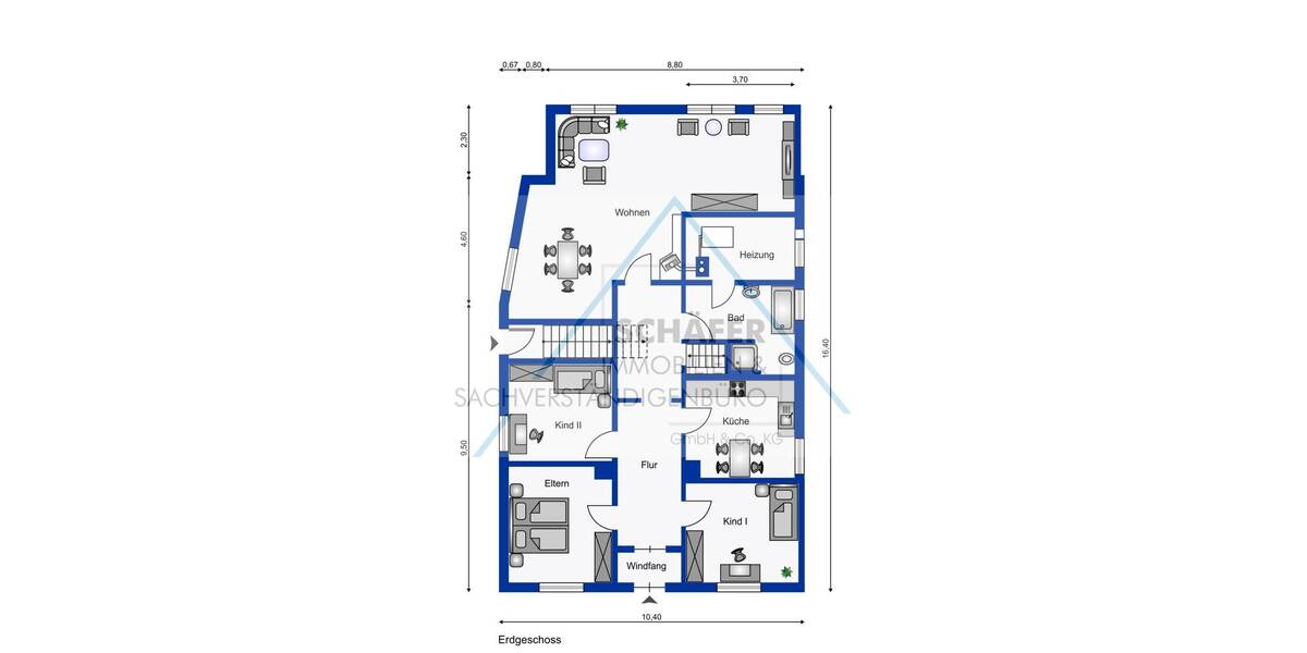 Mehrfamilienhaus, Wohnhaus Harpstedt - 7 Zimmer, 238 m&sup2;, 288.000&euro; | Angebot:25742398