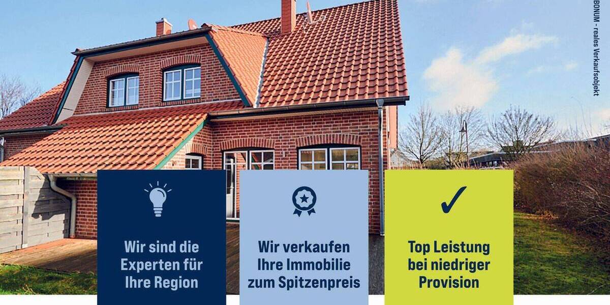 Reihenmittelhaus Stuhr Moordeich - 3 Zimmer, 146 m&sup2;, 214.000&euro; | Angebot:26055769