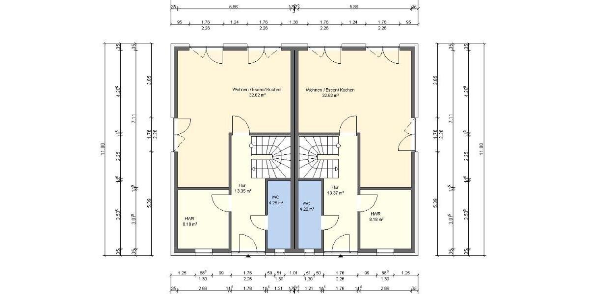Doppelhaushälfte Bremen Osterholz - 4 Zimmer, 105 m&sup2;, 365.000&euro; | Angebot:27213500