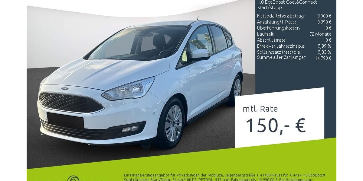 Ford C-Max 96.971 km 11.580 &euro; Stuhr 28816