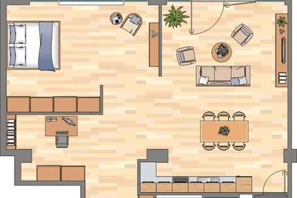 Wohnung Bremen Häfen - 1 Zimmer, 102 m&sup2;, 1.209&euro; | Angebot:26180039