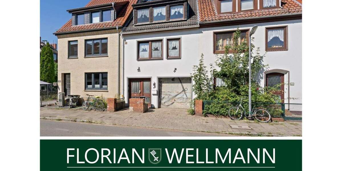 Reihenmittelhaus Bremen Hastedt - 5 Zimmer, 154 m&sup2;, 299.000&euro; | Angebot:23801680