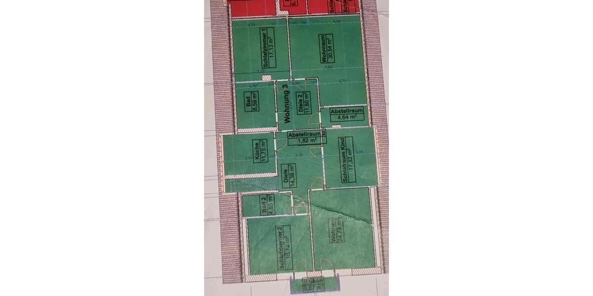 Etagenwohnung Oyten - 5 Zimmer, 165 m&sup2;, 359.000&euro; | Angebot:26123915