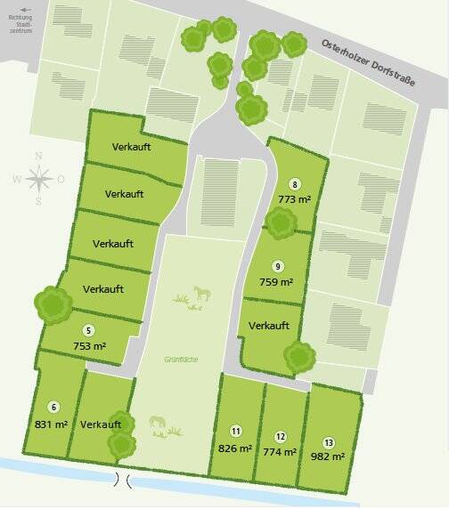 Grundstück Bremen Mahndorf - 374.500&euro; | Angebot:23944033