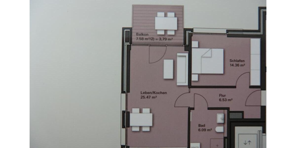 Etagenwohnung Bremen Neustadt - 2 Zimmer, 56 m&sup2;, 968&euro; | Angebot:25959151