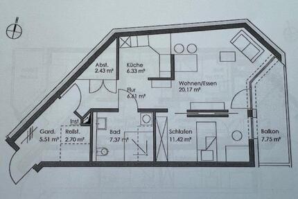 Wohnung Bremen Blockland - 2 Zimmer, 65 m&sup2;, 472&euro; | Angebot:25775112