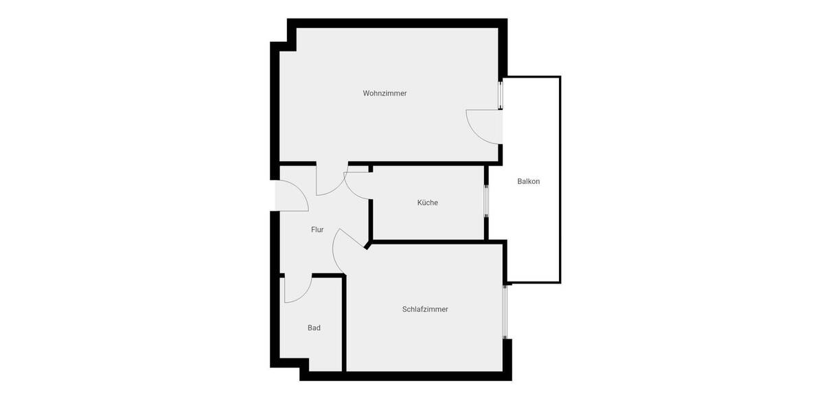 Etagenwohnung Weyhe Kirchweyhe - 2 Zimmer, 48 m&sup2;, 160.000&euro; | Angebot:26528644