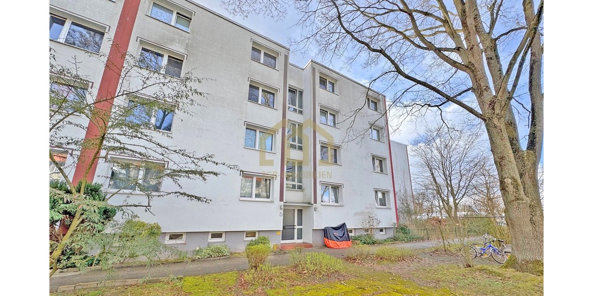 Solide Kapitalanlage (7% Rendite): Vermietete 3-Zimmer-Wohnung + Balkon in ruhiger Lage (Erbpacht) - Wohnanlage Bremen Huchting | Angebot:26634996