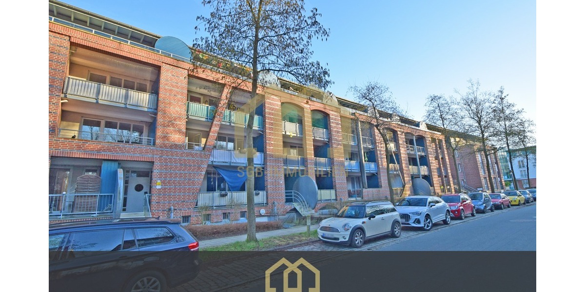 Bremen-Lehesterdeich: Geräumige 1-Zi.-Whg. mit Balkon unweit der Universität - Erdgeschoßwohnung Bremen Blockland | Angebot:26905117
