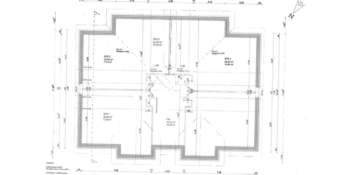 Etagenwohnung Bassum - 2 Zimmer, 85 m&sup2;, 950&euro; | Angebot:24628675