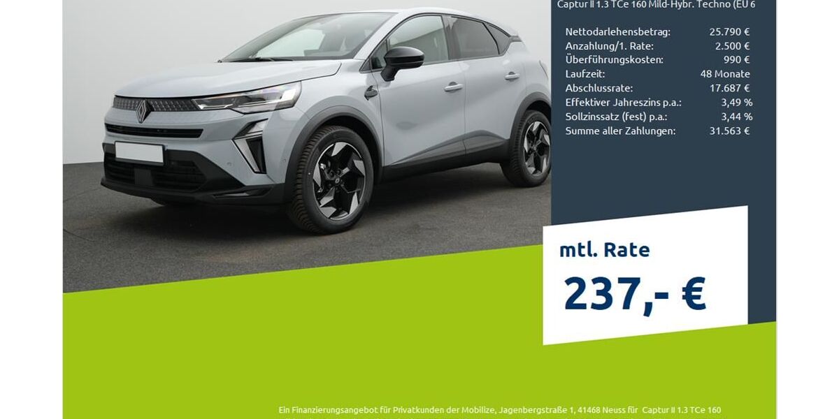 Renault Captur 4.500 km 27.490 € Bremen 28207