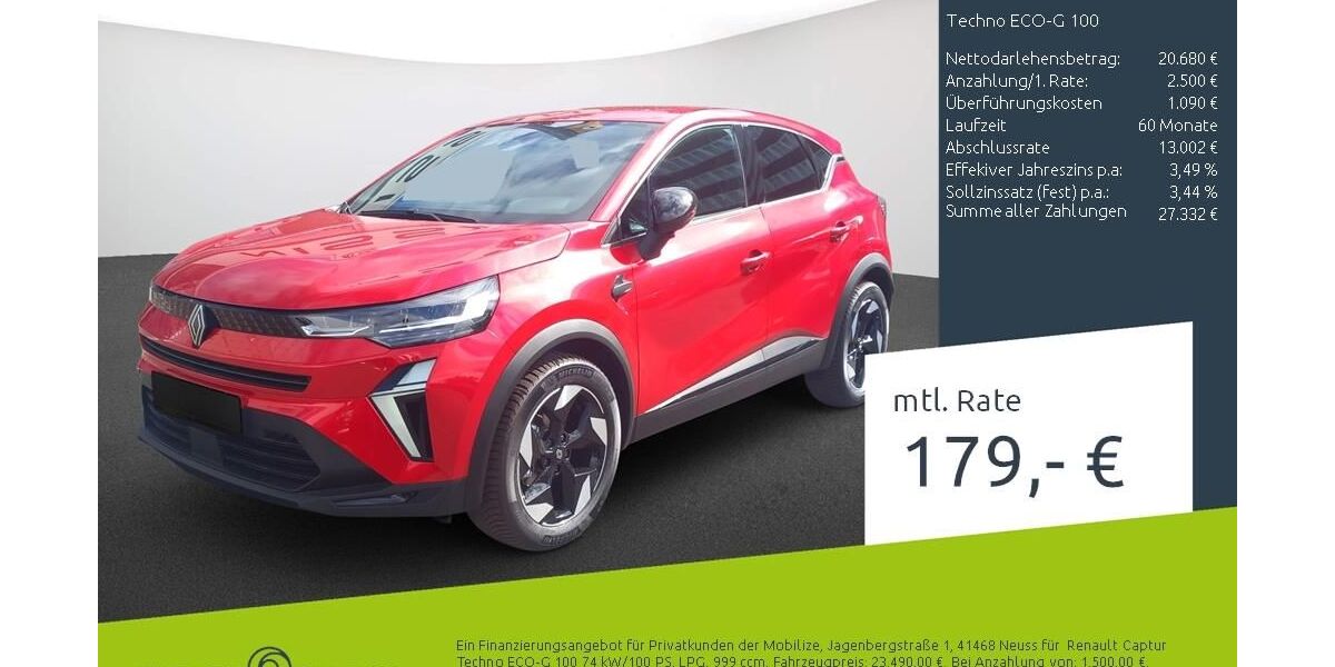 Renault Captur 2.167 km 23.180 &euro; Bremen 28207