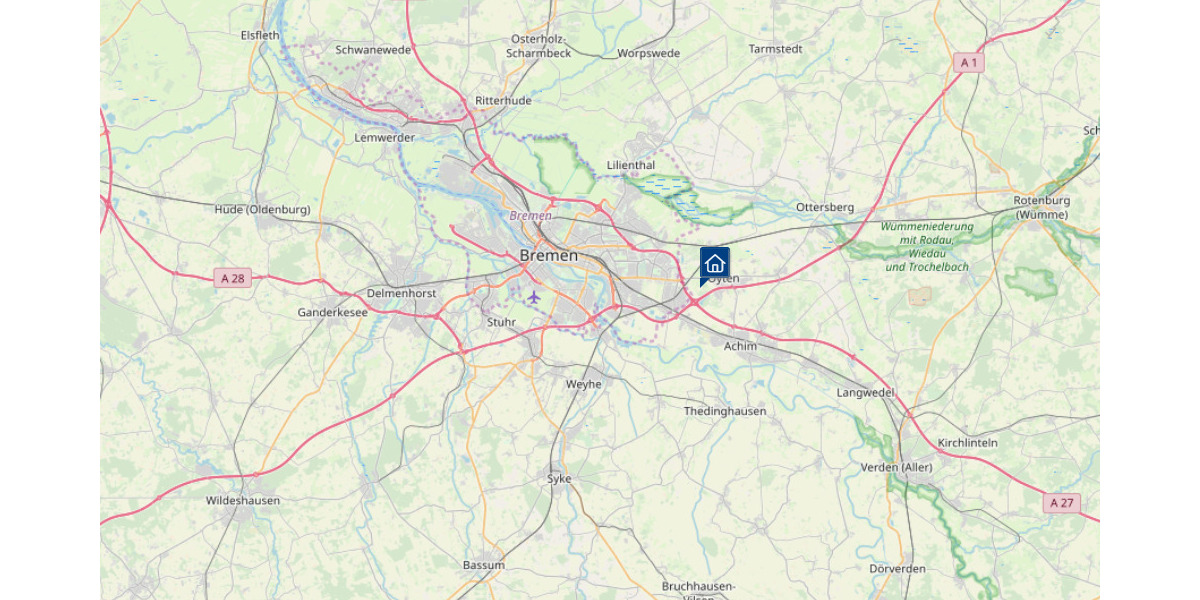 Mehrfamilienhaus, Wohnhaus Oyten Oyterdamm - 1 Zimmer, 528 m&sup2;, 795.000&euro; | Angebot:22347908