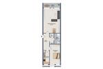 Etagenwohnung Bremen Östliche Vorstadt - 2 Zimmer, 75 m&sup2;, 1.060&euro; | Angebot:26422285