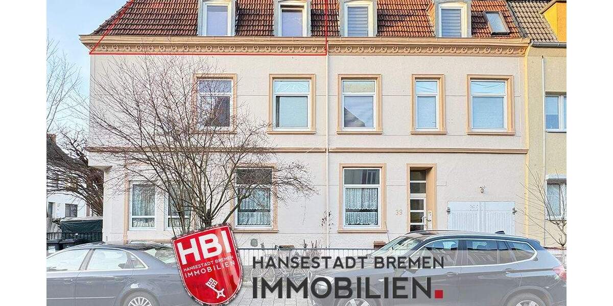 Etagenwohnung Bremen Osterfeuerberg - 2 Zimmer, 70 m&sup2;, 159.000&euro; | Angebot:25266524