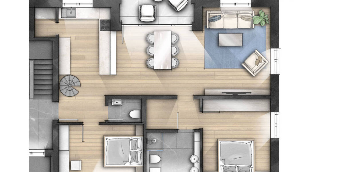 Etagenwohnung Worpswede - 3 Zimmer, 93 m&sup2;, 465.000&euro; | Angebot:25734521