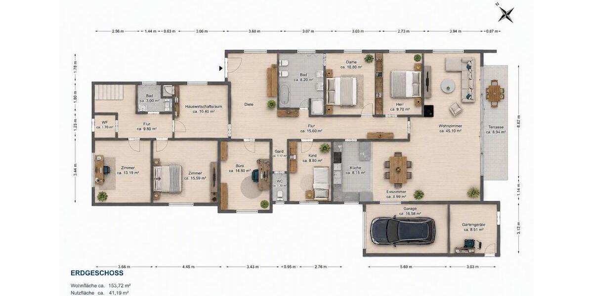 Mehrfamilienhaus, Wohnhaus Delmenhorst - 10 Zimmer, 210 m&sup2;, 398.000&euro; | Angebot:26991107