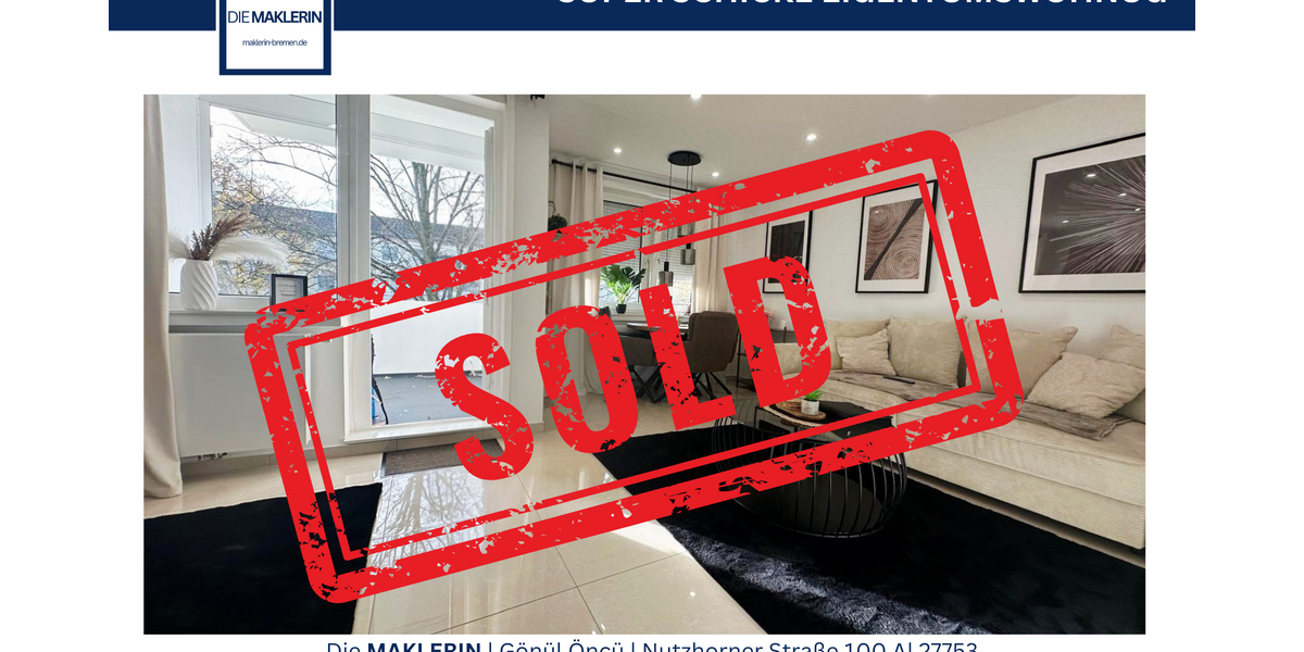 Etagenwohnung Bremen Osterholz - 3 Zimmer, 60 m&sup2;, 185.000&euro; | Angebot:24736831