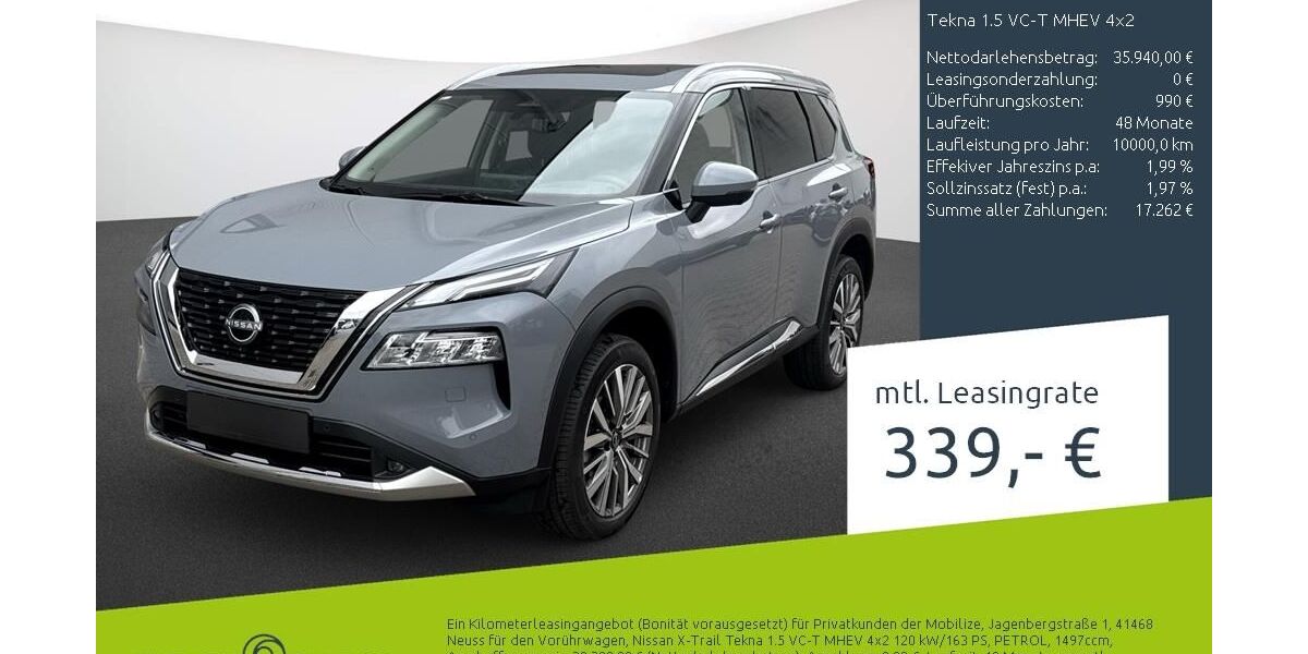 Nissan X-Trail 15.000 km 33.880 &euro; Bremen 28207