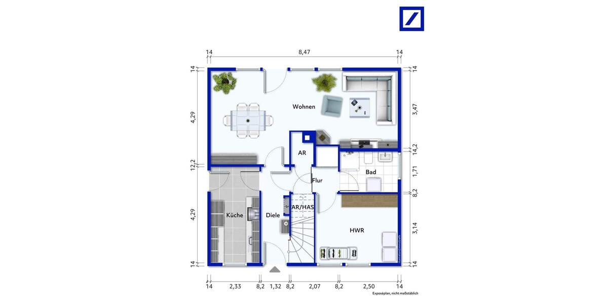 Einfamilienhaus Lilienthal Butendiek - 4 Zimmer, 99 m&sup2;, 249.000&euro; | Angebot:25248599