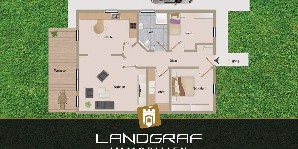 Mehrfamilienhaus, Wohnhaus Harpstedt - 3 Zimmer, 94 m&sup2;, 319.000&euro; | Angebot:25698720