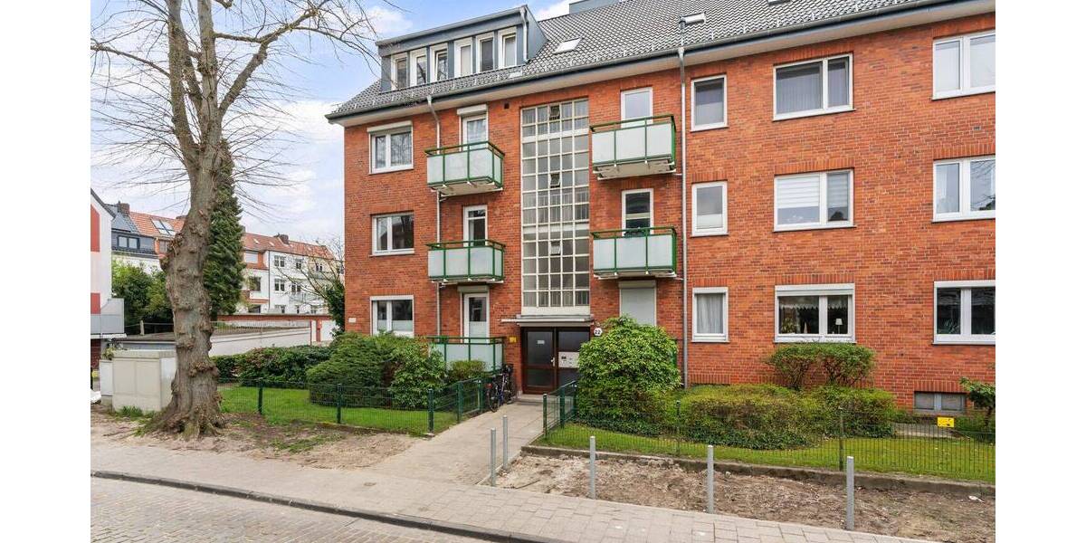 Etagenwohnung Bremen Walle - 3 Zimmer, 75 m&sup2;, 219.000&euro; | Angebot:26204223