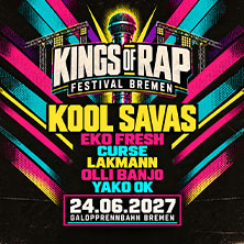KINGS OF RAP 24.06.2027 Galopprennbahn