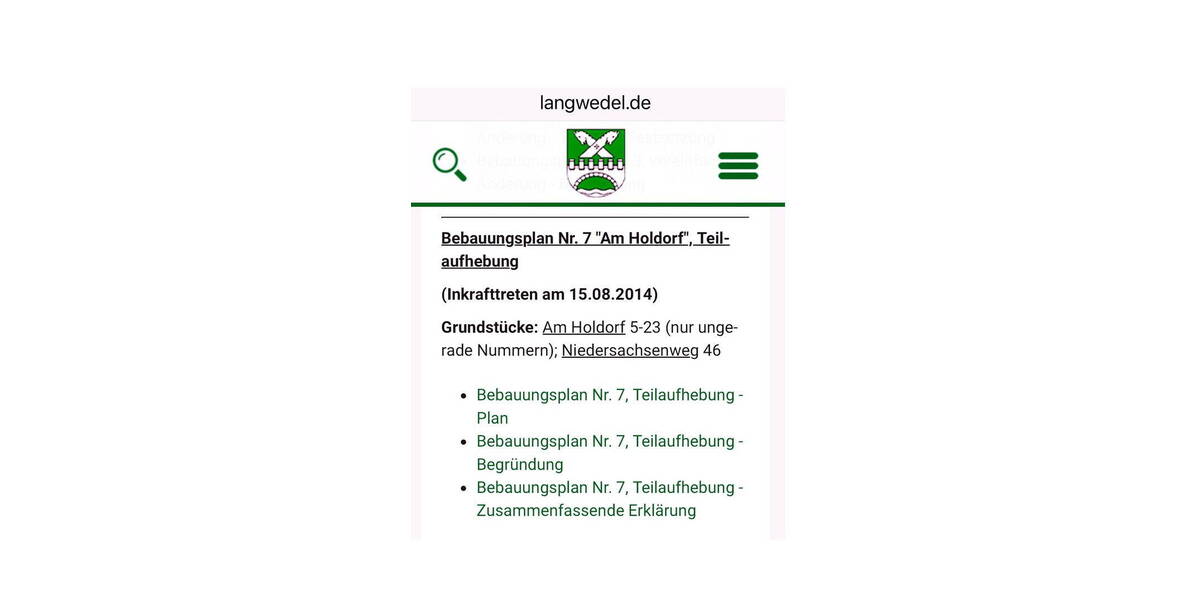 Grundstück Langwedel Daverden - 88.888&euro; | Angebot:25839680