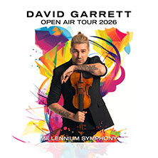 David Garrett - Millennium Symphony Open Air Tour 2026 11.08.2026 Seebühne Bremen